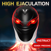 Masajeador de glande Iron Man para hombres, masturbación, vibración y ejercicio para el pene.